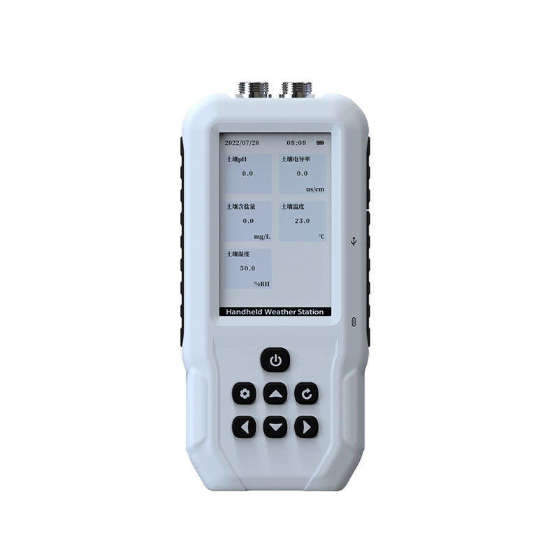 土壤水分温度盐分ph测定仪